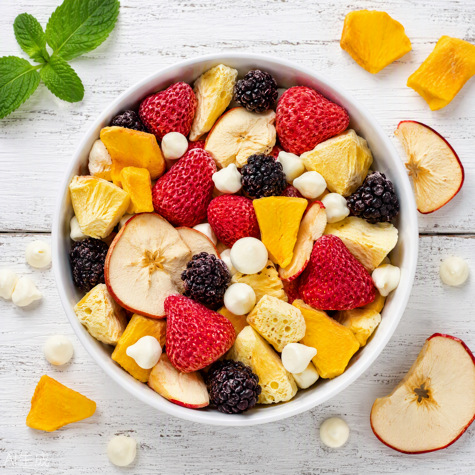 FRutas liofilizadas